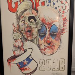 18" x 24" Political framed art