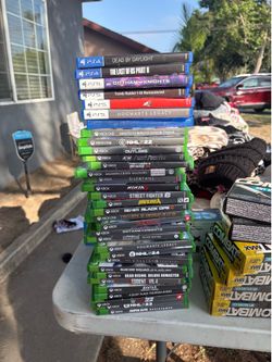 Xbox 1, Xbox series X ps5, Nintendo switch Video games