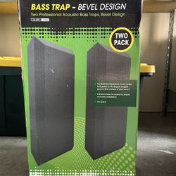 Ultimate acoustics BASS TRAP - BEVEL DESIGN set of 2