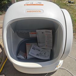 New W/O Box Meowant MW-SC02 Automatic Self Cleaning Litter Box