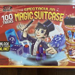 Ideal Magic Spectacular Magic Suitcase With 100 Tricks for Kids