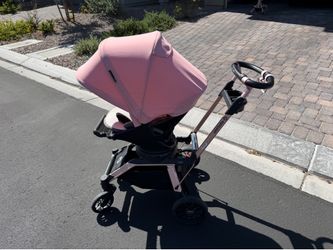 Orbit G5 premium stroller pink