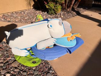 Big Joe pool toys and baby float