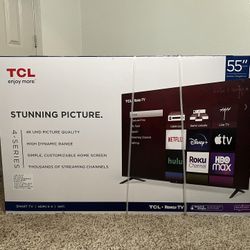 Brand New 55” inch Smart TV 