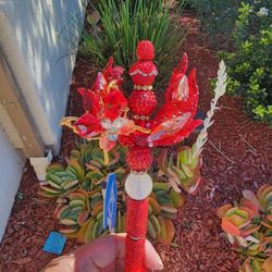 Red Red Gold!  Statement Pen 