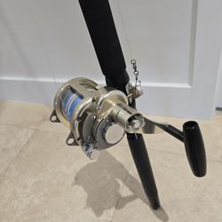 Avet Reels and Penn Rod.