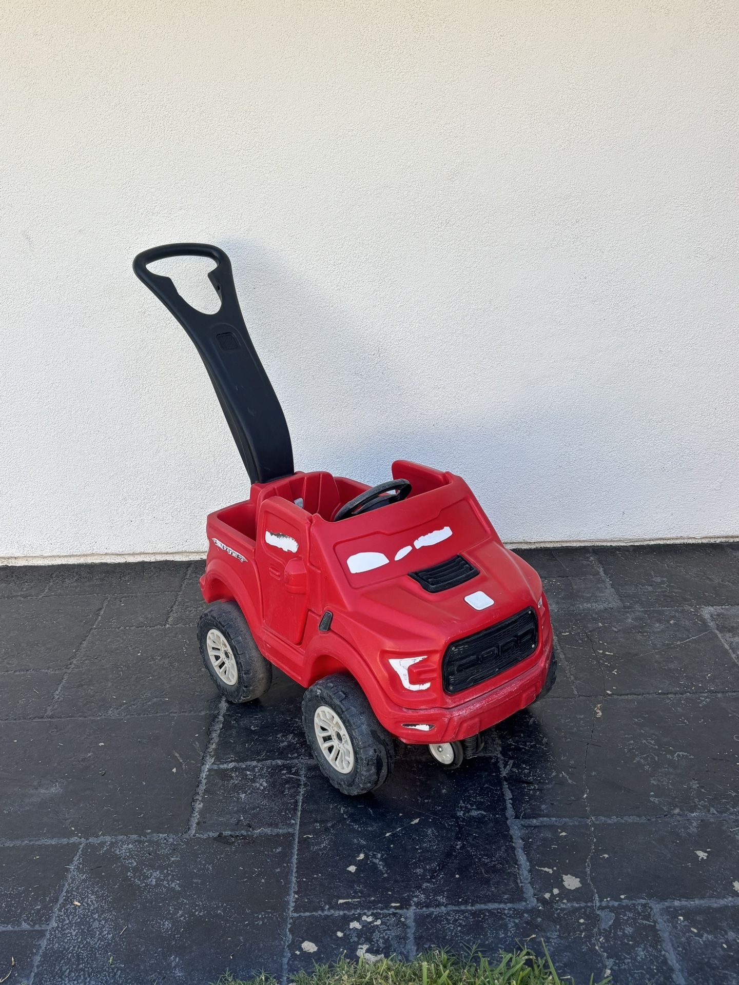 Red Push Car