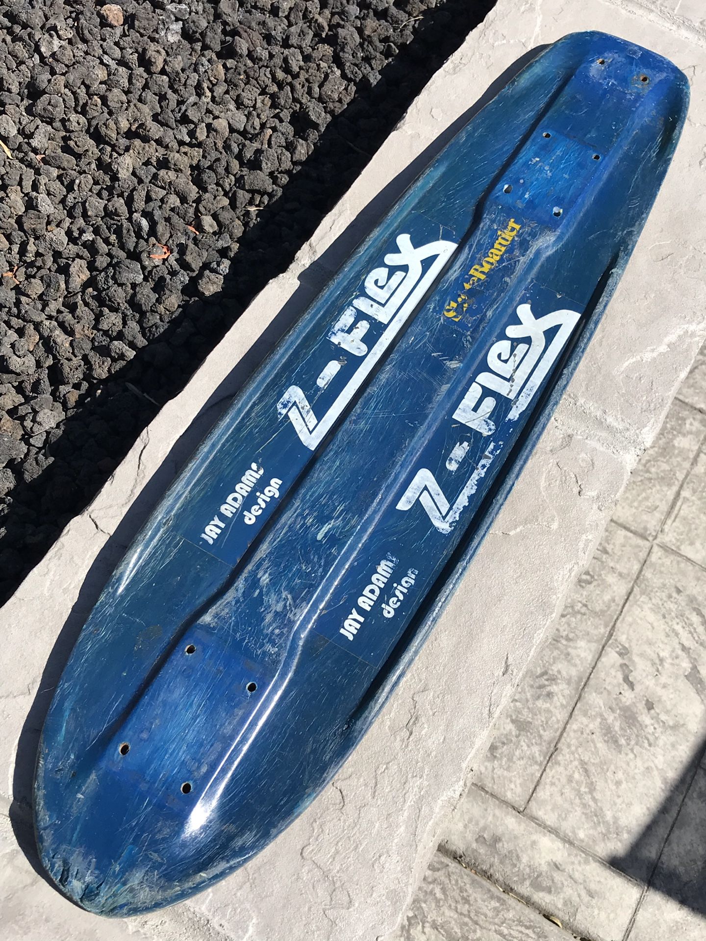 Vintage Skateboard Deck Jay Adams Original Z-Flex