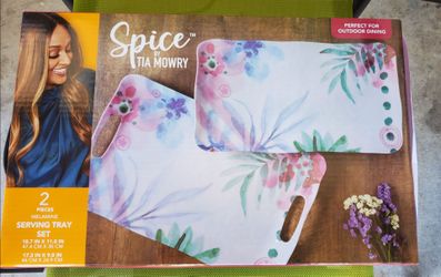 New Tia Mowry Serving Trays