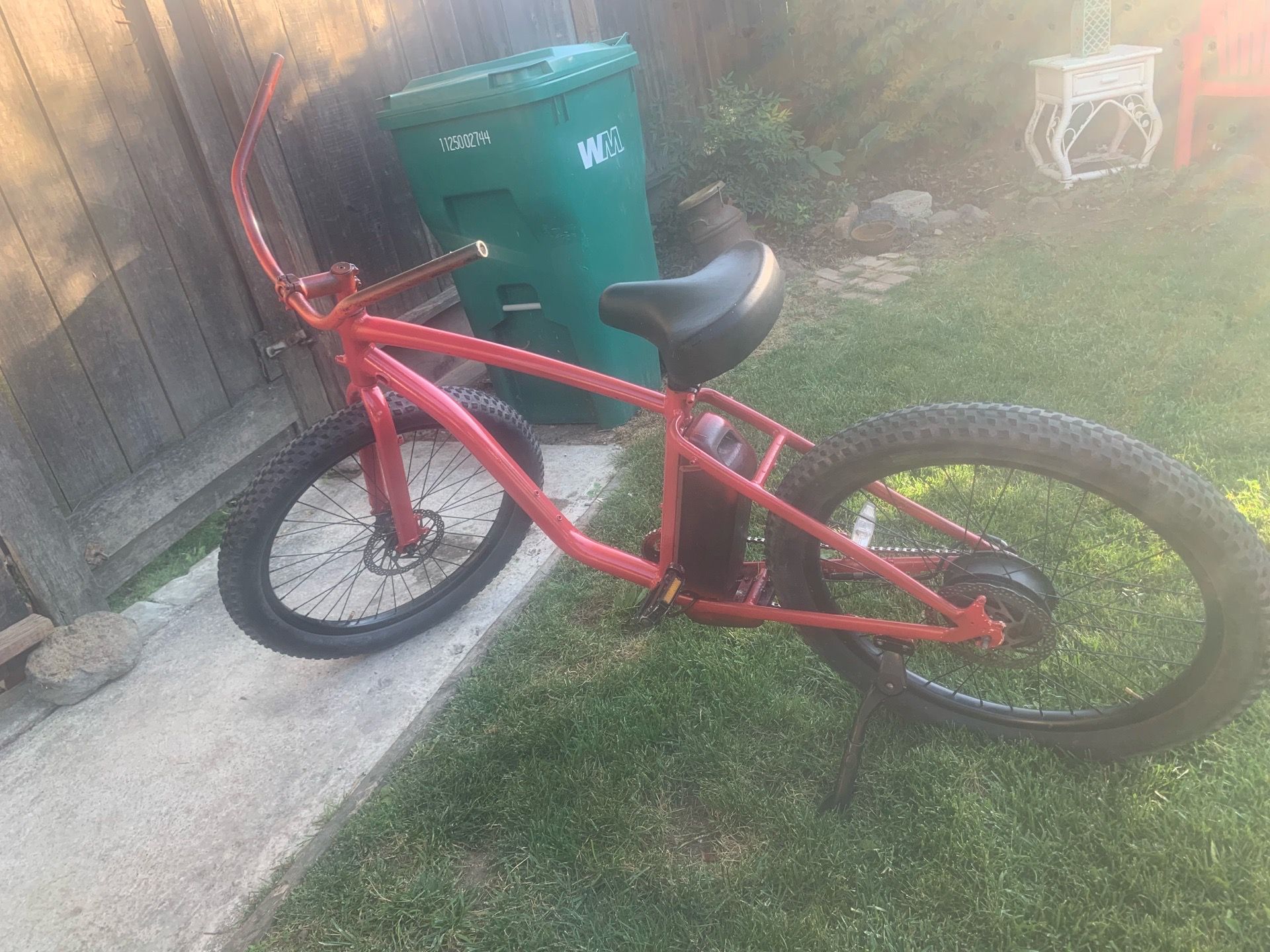Beach cruiser E bike