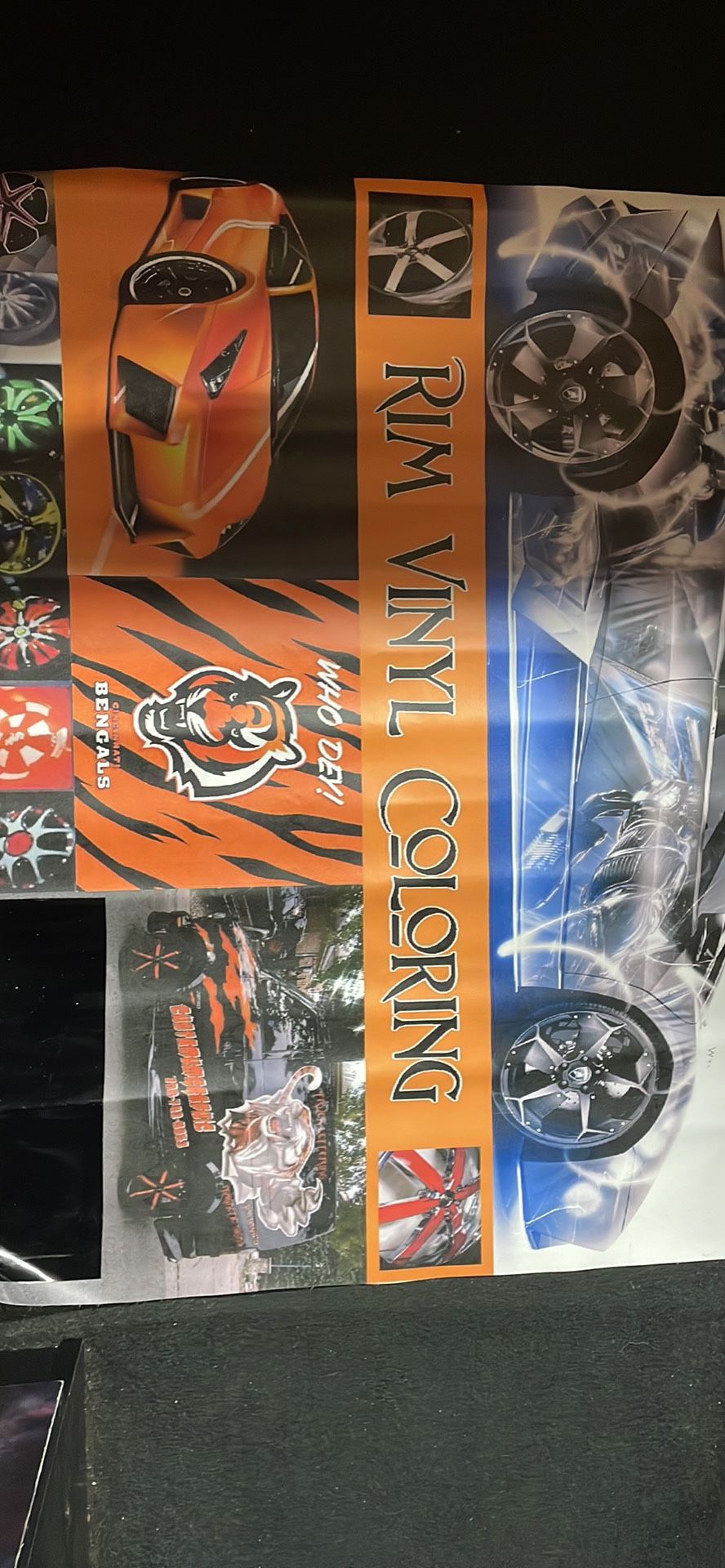 Custom Rim Auto Vinyl Rim Coloring Custom 