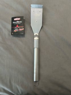 Grillart stainless steel barbecue brush and scraper