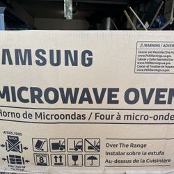 Samsung Over Head Microwave Oven 