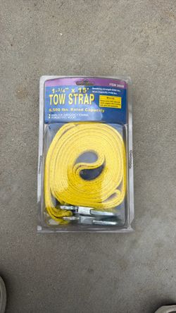 Tow Strap 1-3/4 x 15’ 6500lbs capacity