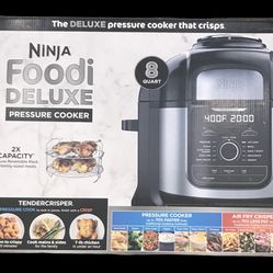 Ninja 8 Quart Foodi 12-in-1 Deluxe XL Pressure Cooker + Air Fryer - FD401