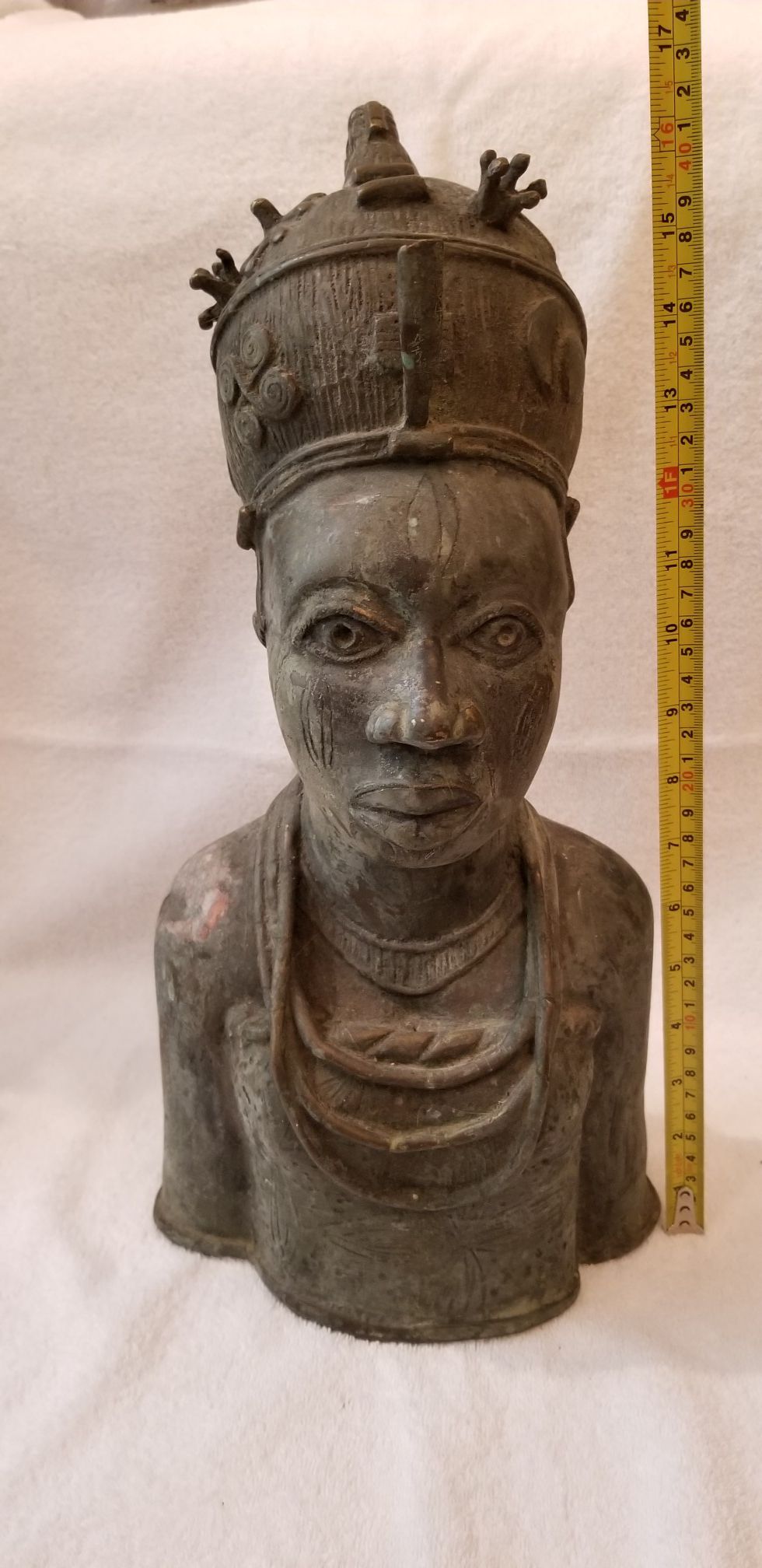 African Benin statue