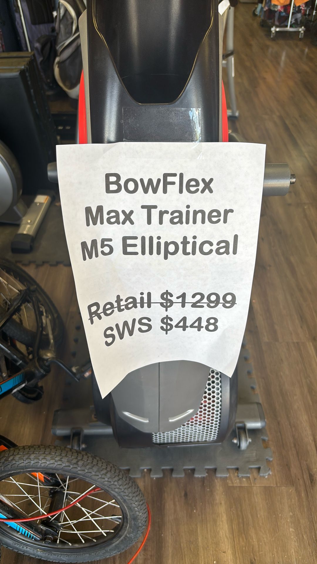 Bow flex Max Trainer M5 Elliptical 