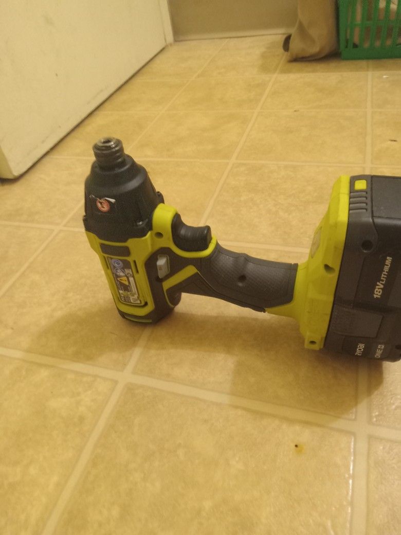 Ryobi  Drill 18v