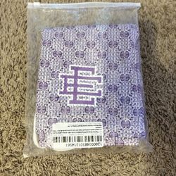 Purple Gucci EE shorts