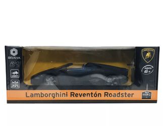 Braha RC Scale 1:14 Radio Control Black Lamborghini Reventon Roadster w/ Remote