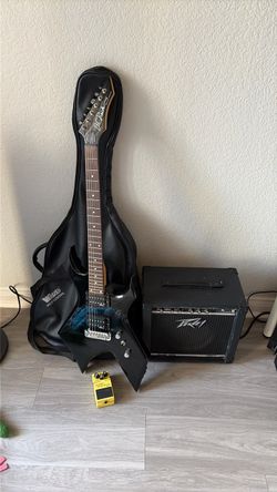 Used Electric Guitar and Amp KIT
