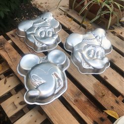 Disney Mickey Mouse Wilton Baking Cake Pans