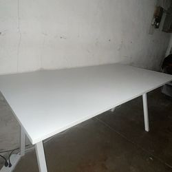 White Ikea Table