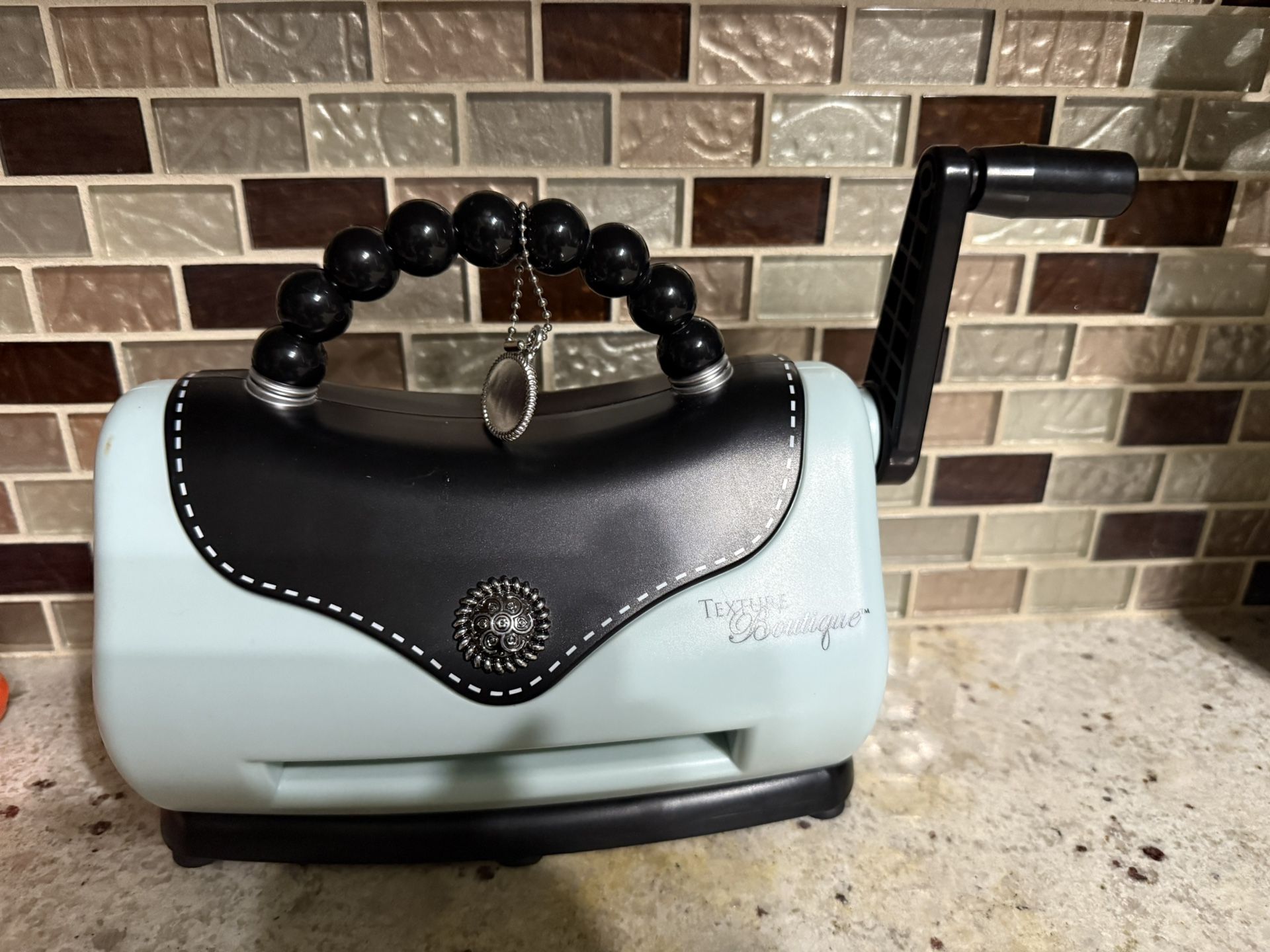 Sizzix Texture Boutique Embossing Machine Purse Style