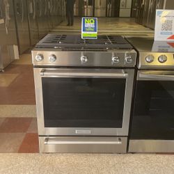 New Kitchen Aid Slide In Gas Range Five Burners‼️
