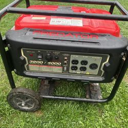 Predator 4000w Generator (works Great)(trades Ins Accepted)