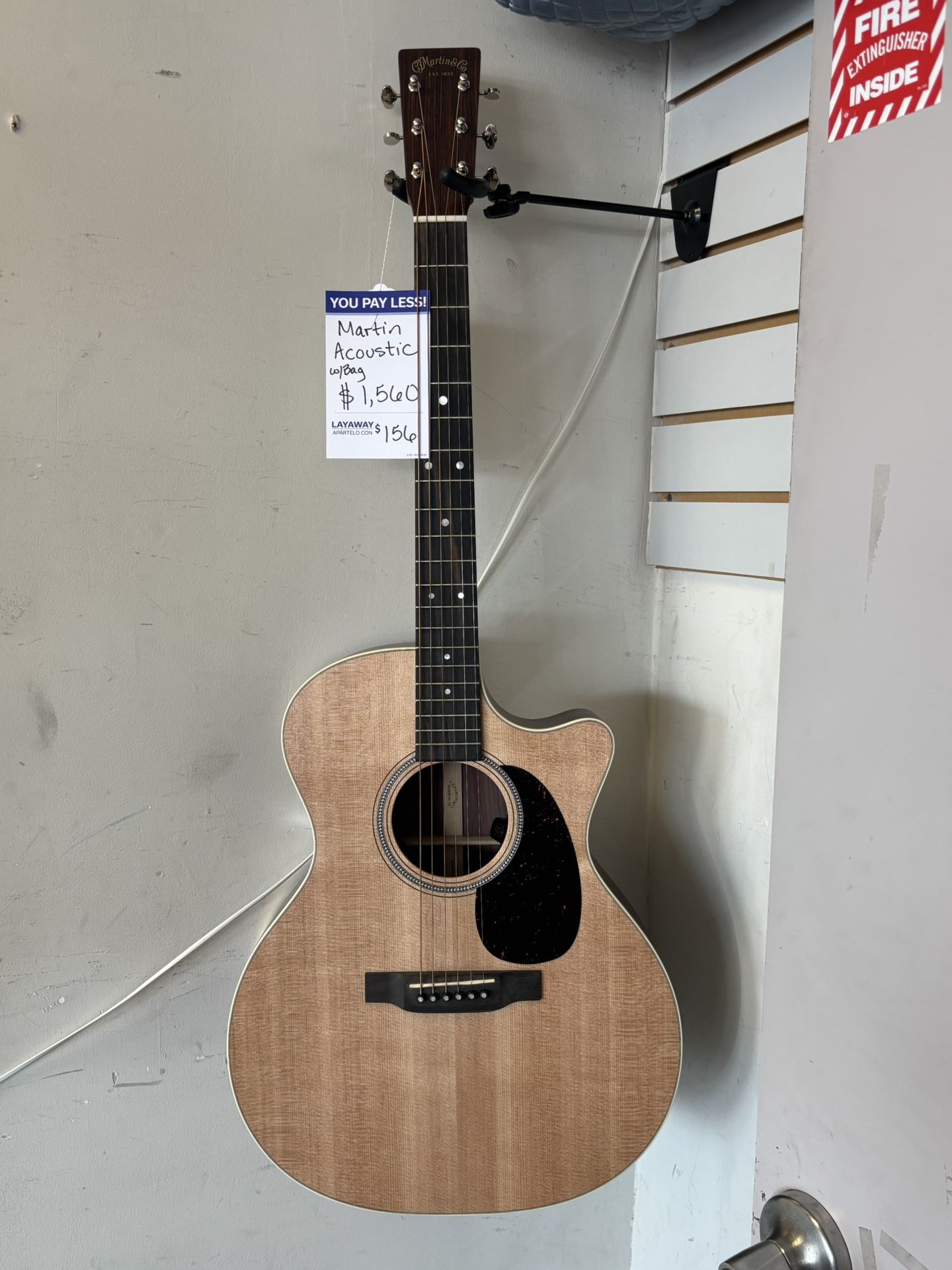 Martin Acoustic/Electric Guitar