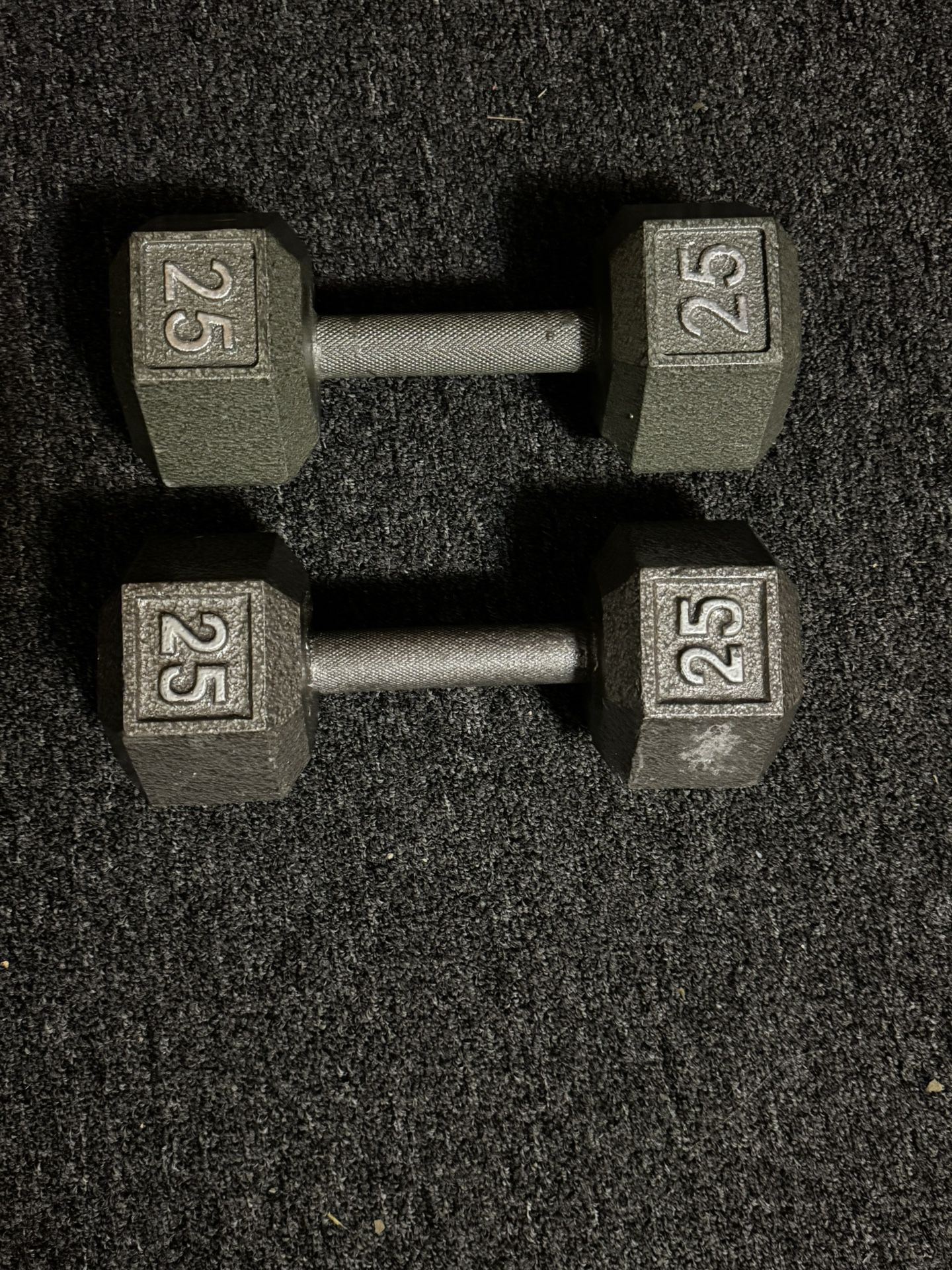 25 Pound Dumbells