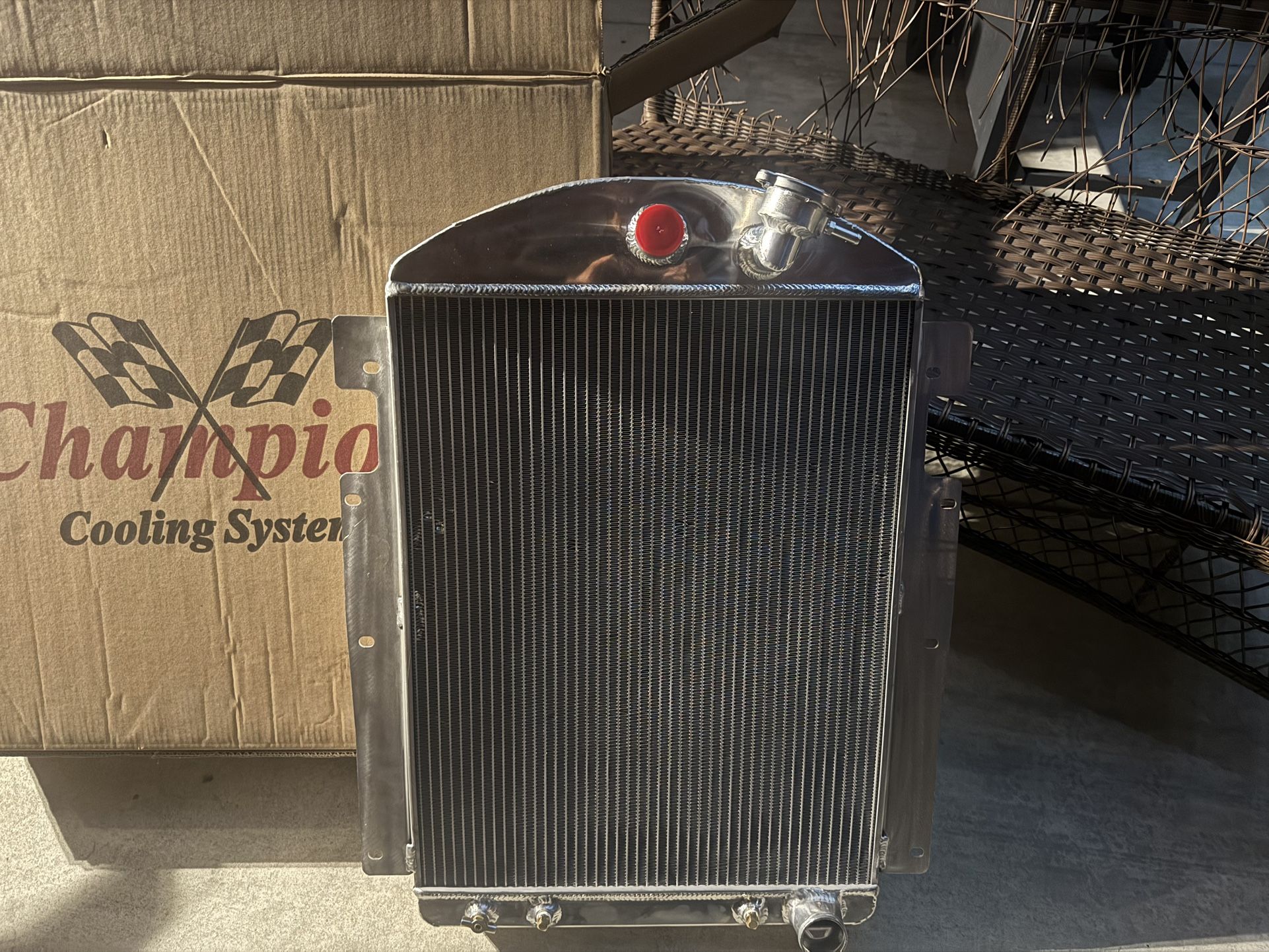 1938 ALUMINUM RADIATOR