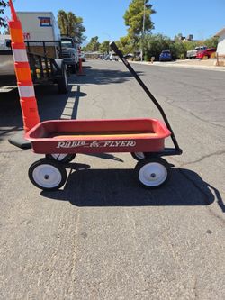 Vintage Radio Flyer Kids Wagon