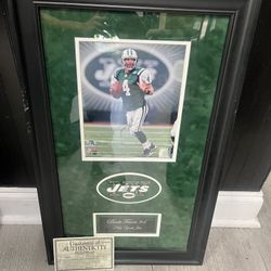 Brett Favre Autographed / New York Jets