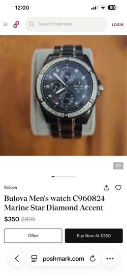 Men’s Bulova watch
