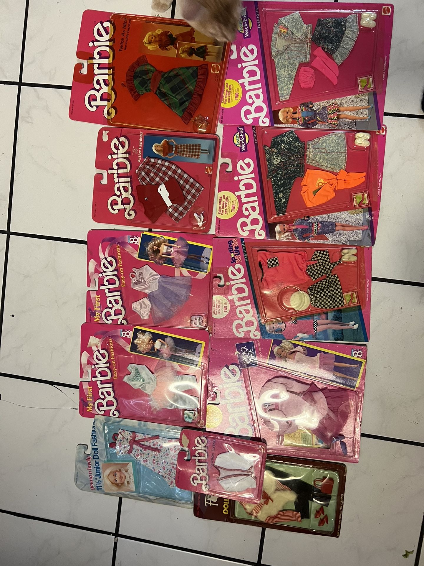 Barbie vintage Clothes Collection