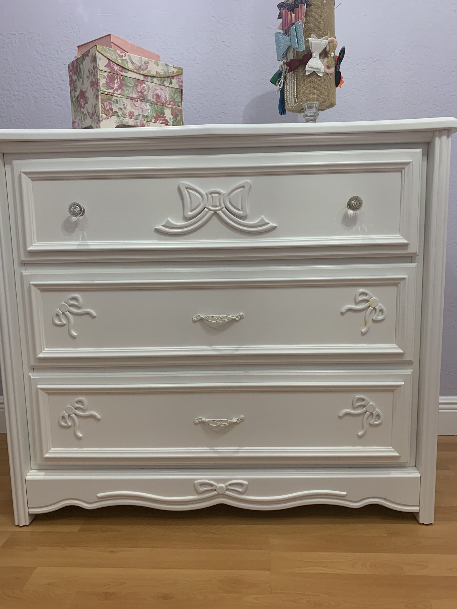 disney princess 3 drawer dresser Disney Princess Sparkle White 3 Drawer Nightstand