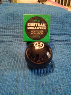 Avon Collectibles 8 Ball Clean Original Box Probably One Of It's Kind
