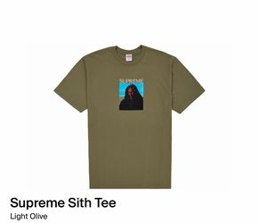 Supreme sith tee olive size XXL