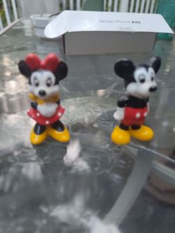 Mickey and Minnie Mouse Figurines Set