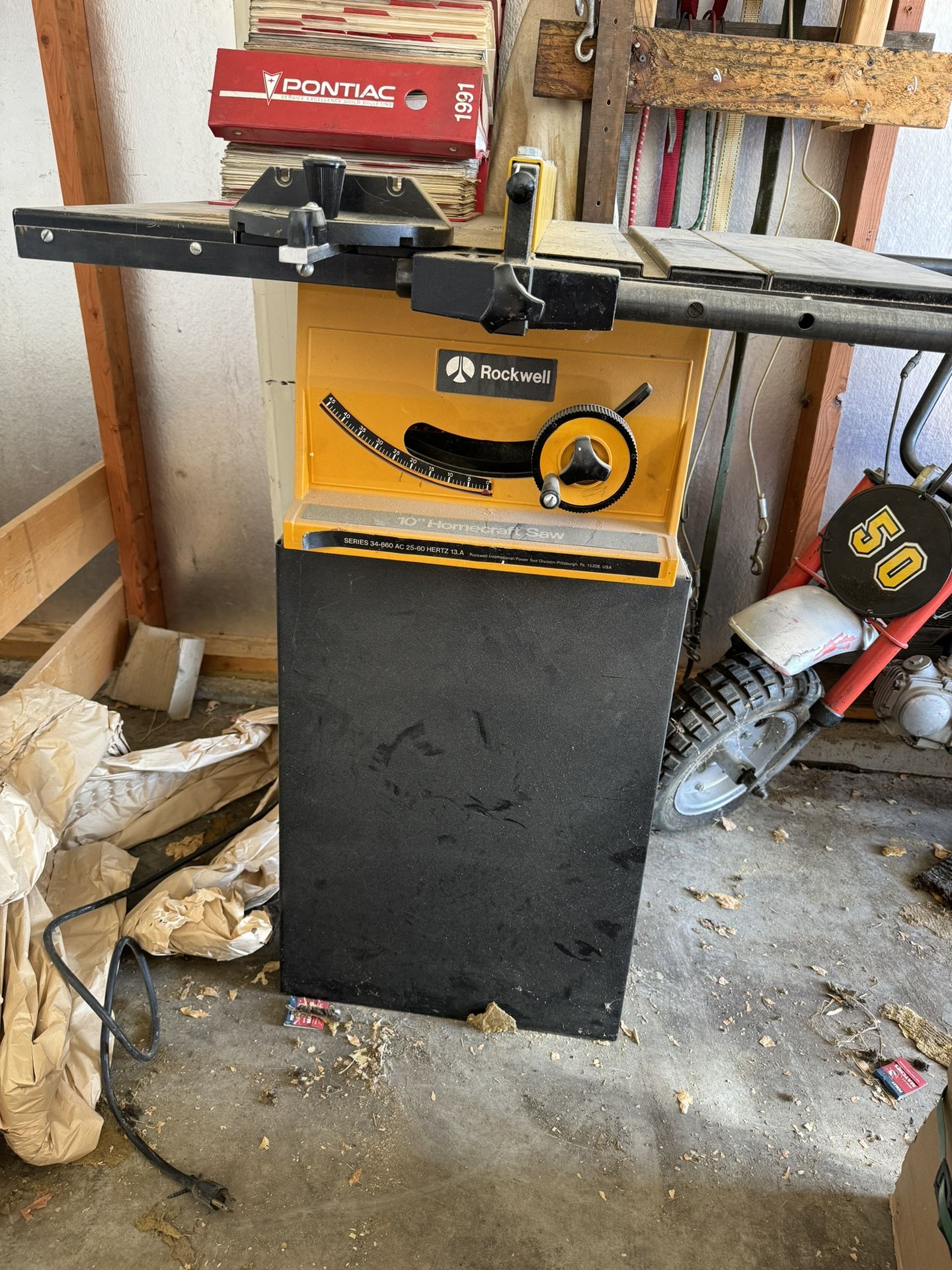 🛠 Rockwell 10” Table Saw & Shopsmith Power Head – Sell Together or Separately (Negotiable)