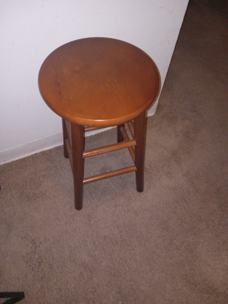 2 Wooden Stools