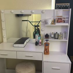 Small Vanity With A Chair