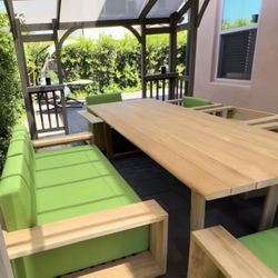 Premium Teak Outdoor Furniture Set – Stylish & Comfortable