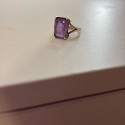 Purple Ring Gem