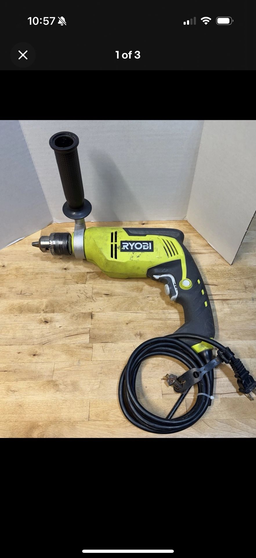 Ryobi D620H Corded 6.2a Hammer Drill 