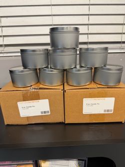 CandleScience Candle Tins & Glass Jars