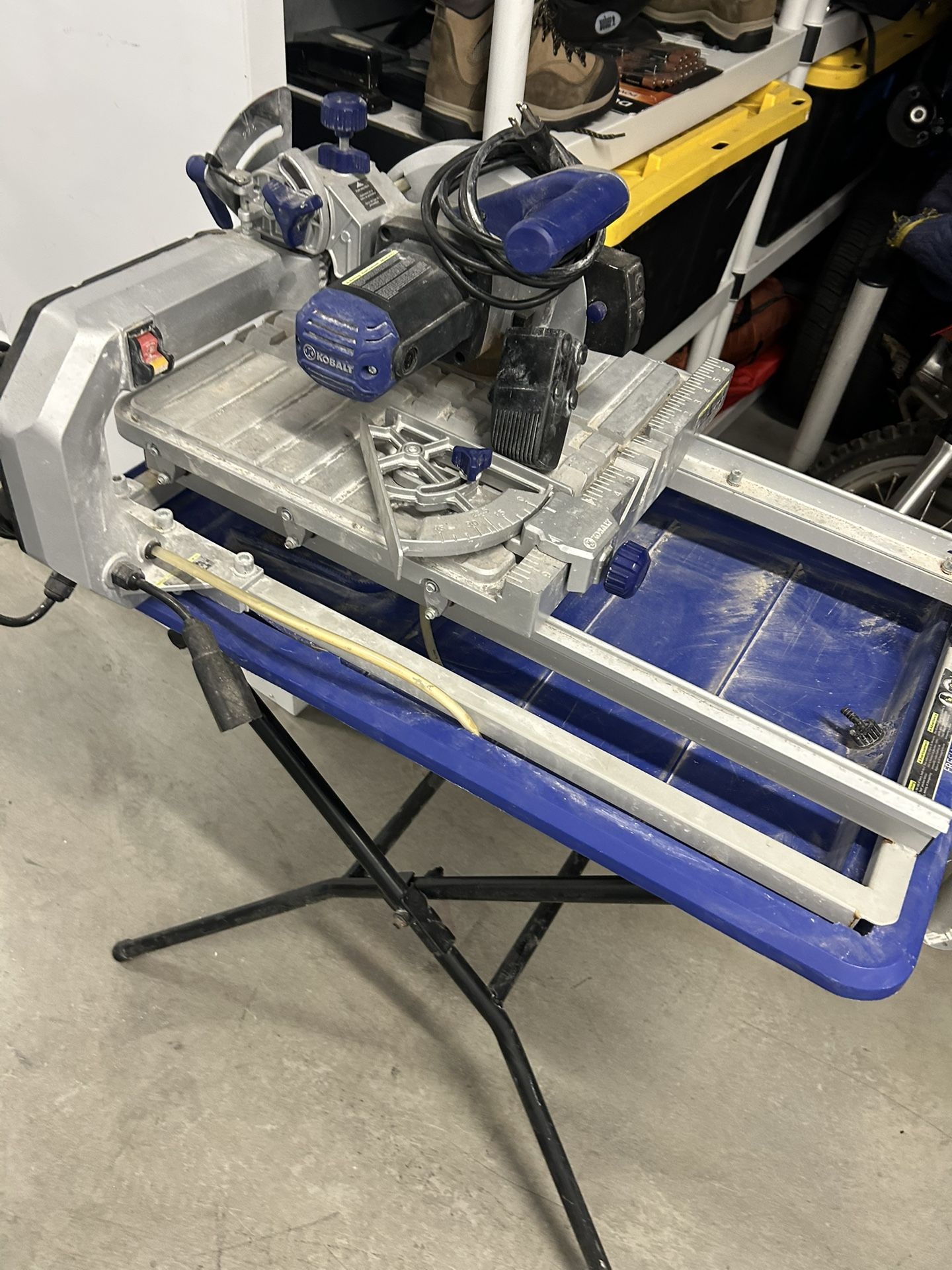 Kobalt Tile Cutter Saw