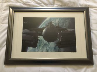 Star Wars Lucrehulk Tradeship CGI Film Still